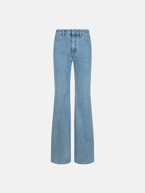 THE ATTICO Sky blue long pant SKY BLUE 251WCP00281DDD085AA024