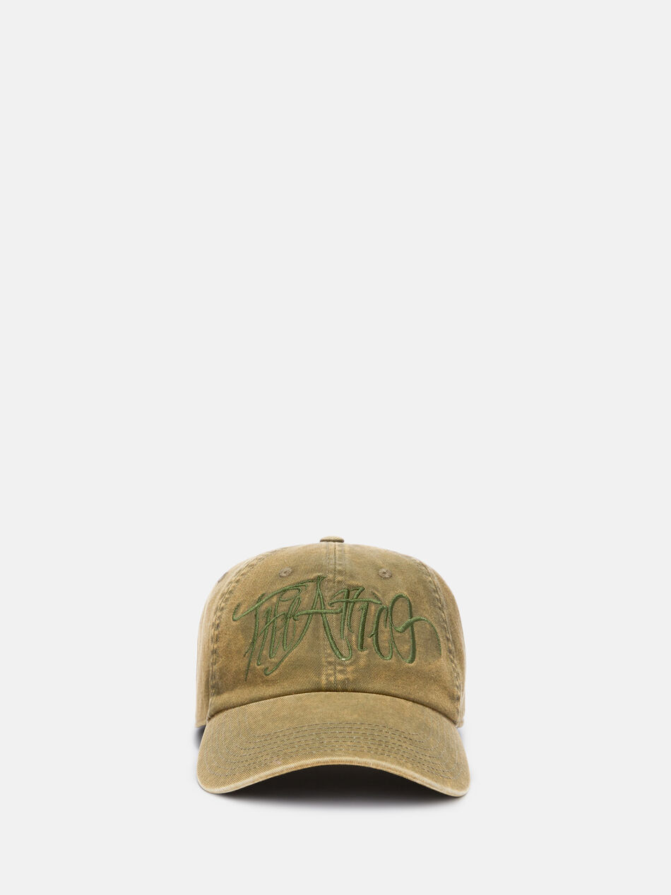 THE ATTICO Military green cap MILITARY GREEN 260WAC00044CCC136RA081