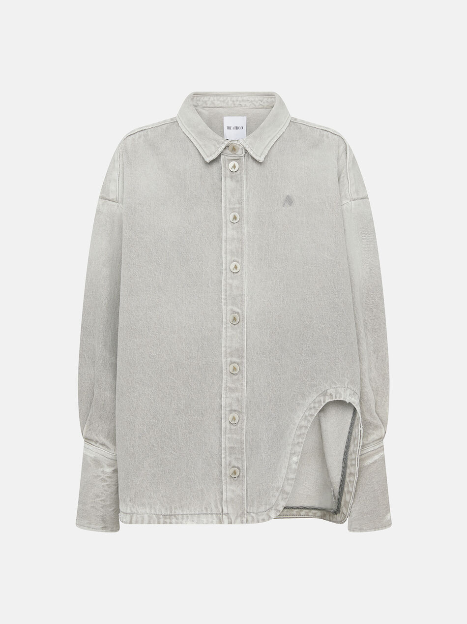 THE ATTICO ''Diana'' shirt jacket vintage grey Vintage grey 247WCB68D089733
