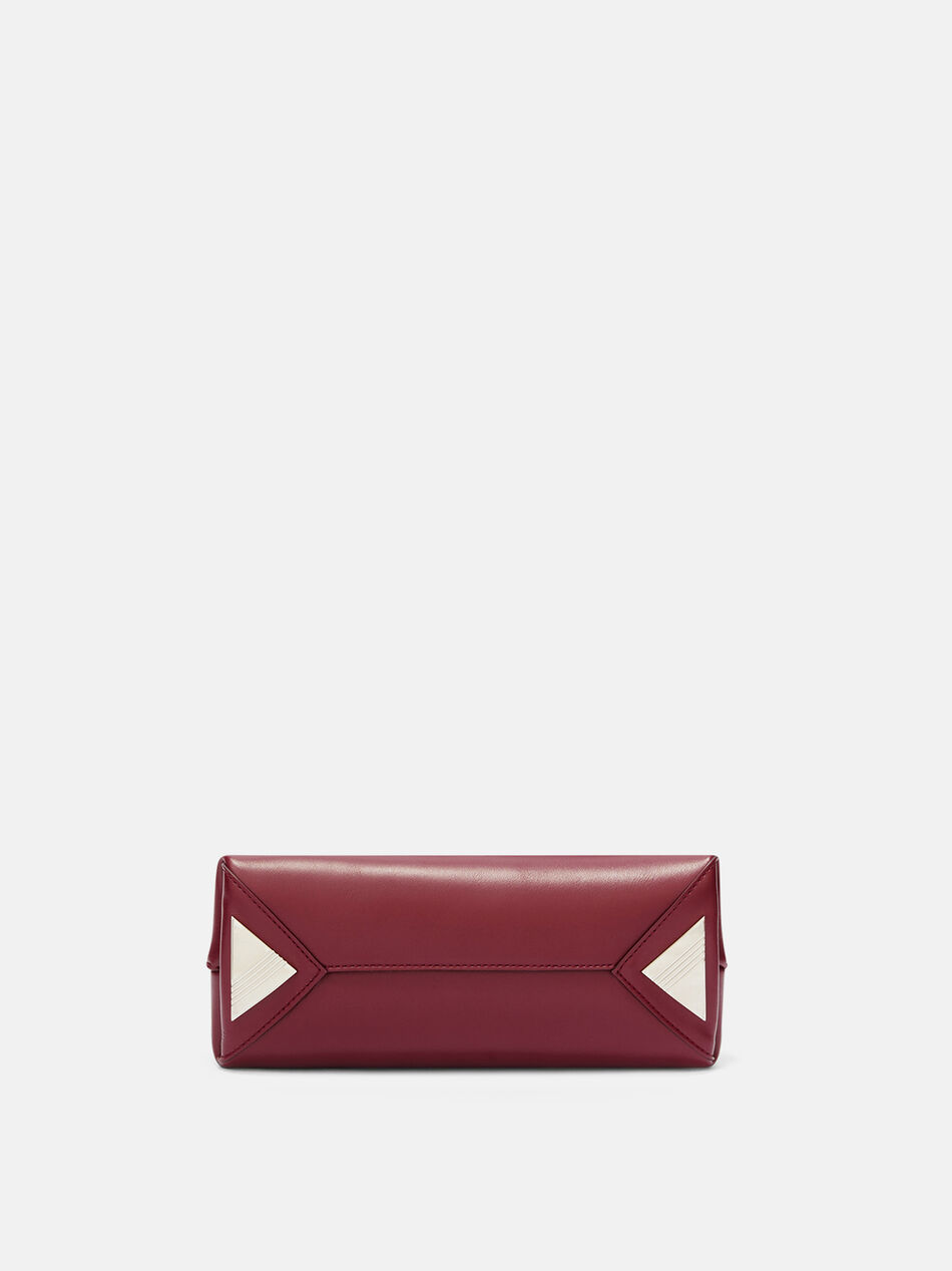 THE ATTICO ''Day Off  Small'' burgundy clutch BURGUNDY 251WAH00059LBT019AA114