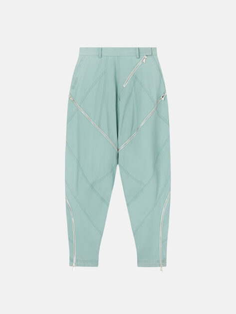 THE ATTICO Sage green long pant SAGE GREEN 250WCP00267CCC110AA277