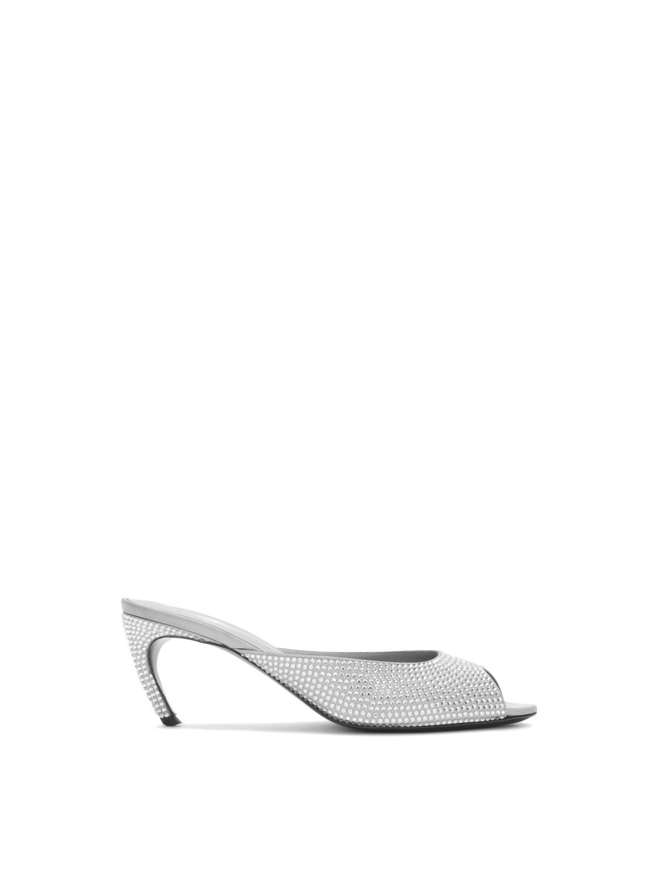 THE ATTICO ''Ada'' mule silver SILVER 250WSH00869EEE106TA002