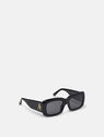 THE ATTICO "Marfa" black sunglasses
