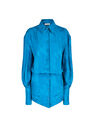 THE ATTICO ''Silvye'' capri blue mini dress Capri blue 237WCA93V053258
