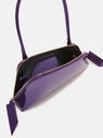 THE ATTICO "Sunrise" purple shoulder bag  236WAH42PU01035
