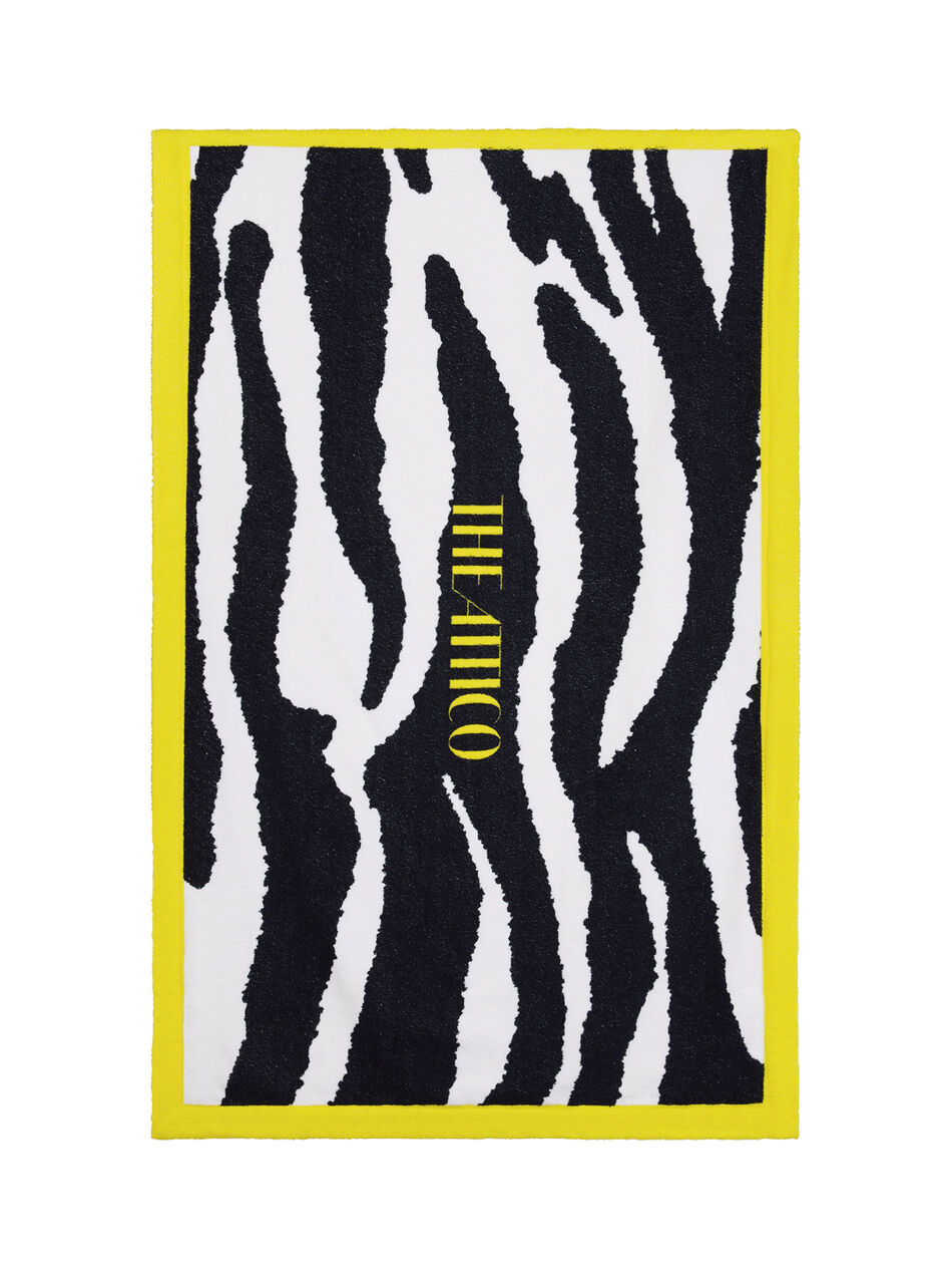 THE ATTICO White, black and banana towel White/black/banana 260WAT00002CCC137ZB522