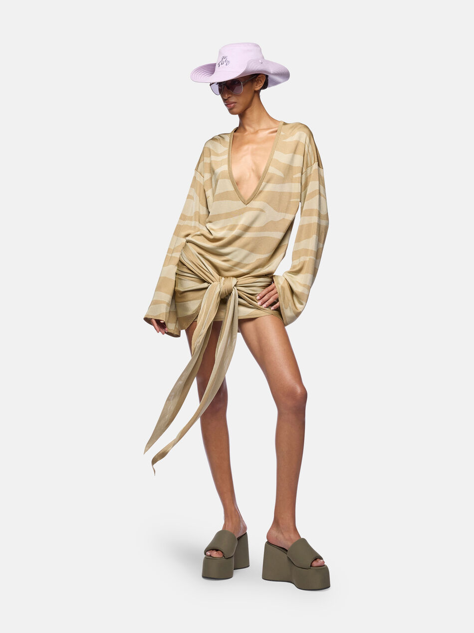 THE ATTICO Desert mini dress DESERT 260WCA00418KVV092ZG466