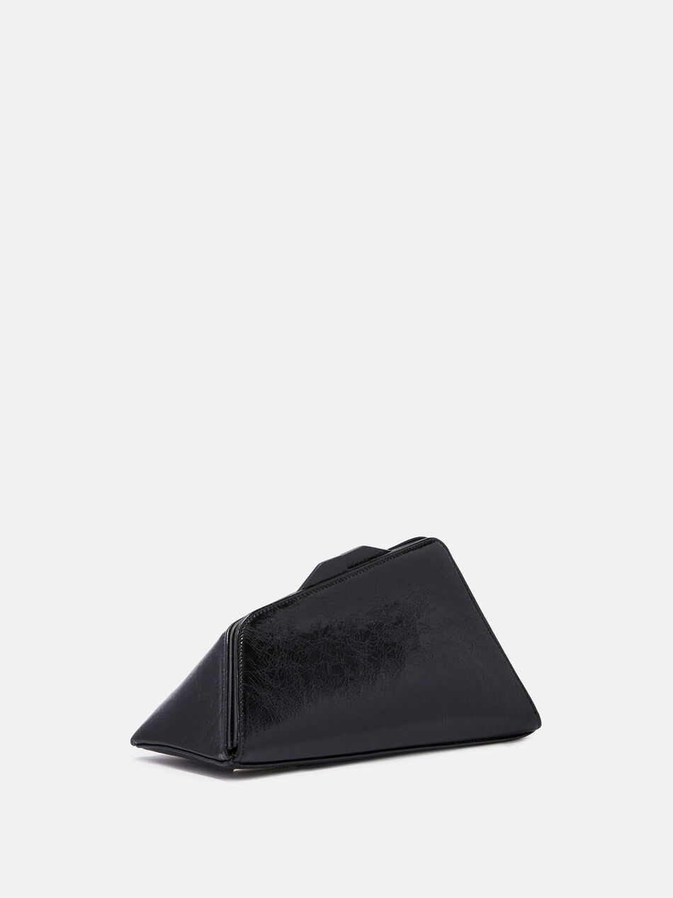 THE ATTICO ''8.30 PM'' black oversized clutch Black 247WAH00001LBT110AA100