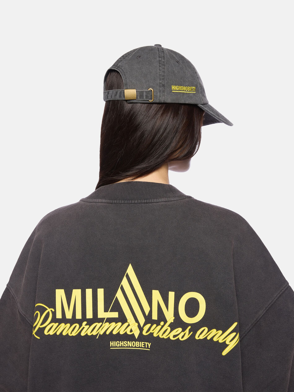 THE ATTICO The Attico x Highsnobiety faded black cap Faded black SPEWCAC00037CCC122RA615