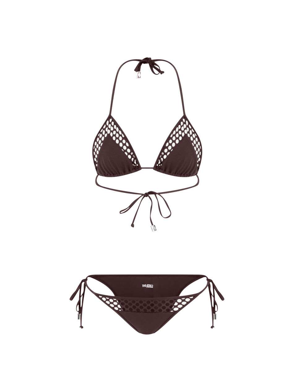 THE ATTICO Dark brown bikini DARK BROWN 260WBC00014PAA113AA204