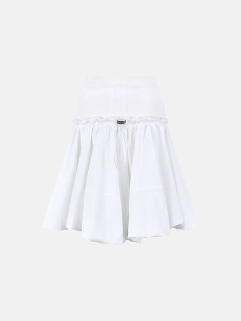 THE ATTICO White midi skirt White 260WCS00288CCE002AA001