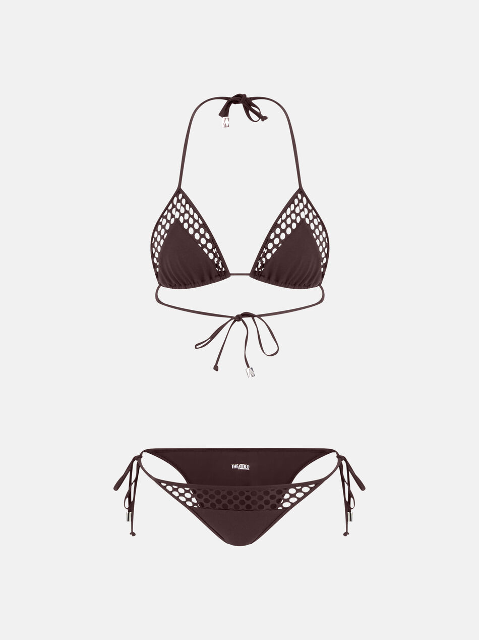 THE ATTICO Dark brown bikini DARK BROWN 260WBC00014PAA113AA204