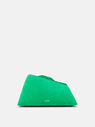 THE ATTICO ''8.30PM'' fluo green oversized clutch  231WAH01L007163