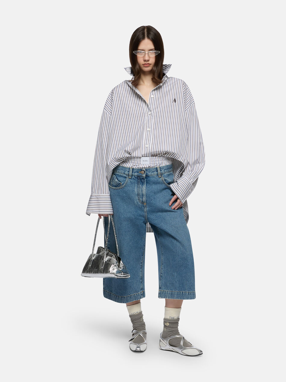 THE ATTICO Sky blue short pant SKY BLUE 251WCQ00012DDD085AA024