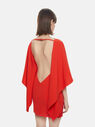 THE ATTICO ''Sharon'' red mini dress