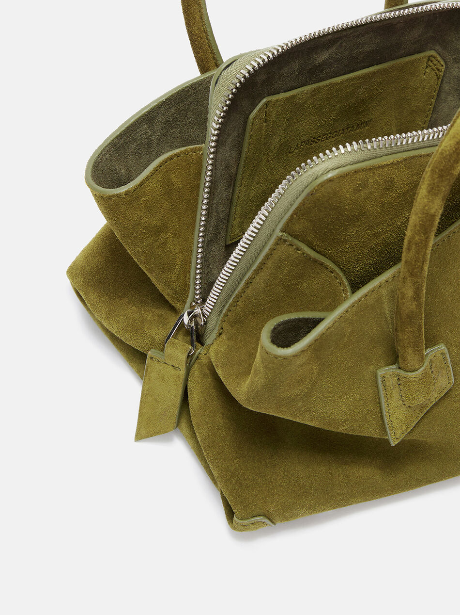 THE ATTICO ''La Passeggiata Mini'' khaki top handle Khaki 260WAH00063LBT007AA853