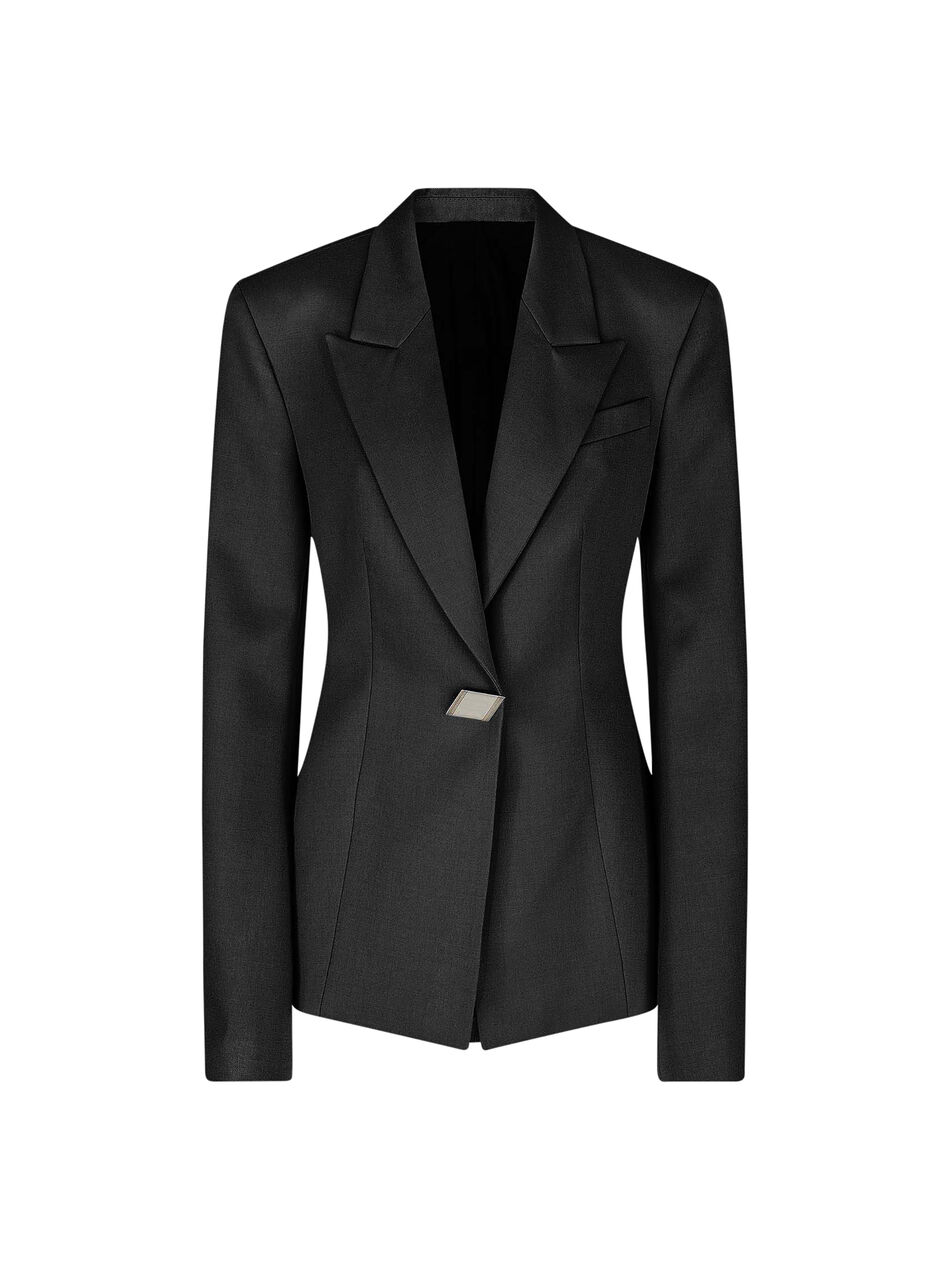 THE ATTICO Black blazer BLACK 247WCG61W046100