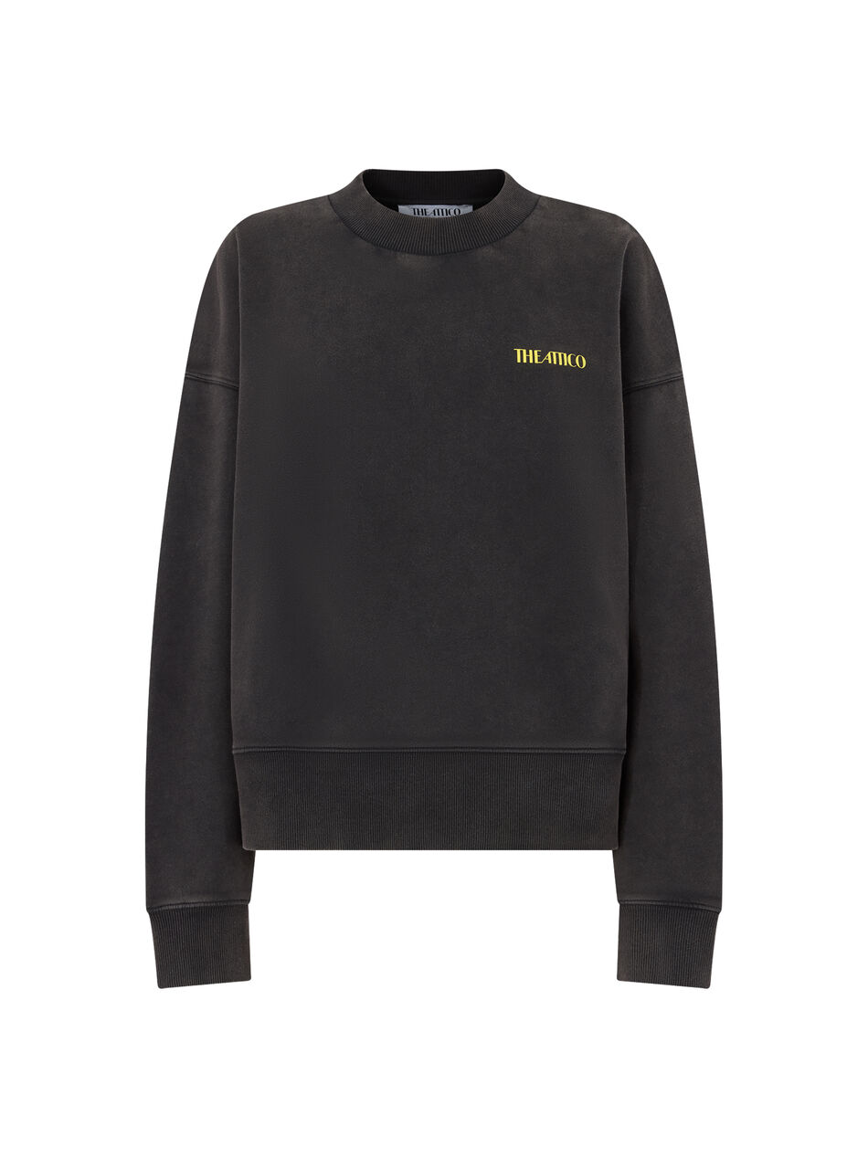 THE ATTICO The Attico x Highsnobiety faded black sweatshirt Faded black SPEWCF00012JJF003AA615