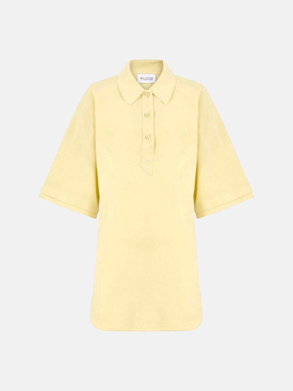 THE ATTICO Pale yellow mini dress PALE YELLOW 260WCA00490JJJ078RD044