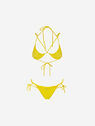 THE ATTICO Sunny yellow bikini