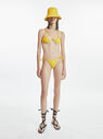 THE ATTICO Sunny yellow bikini SUNNY YELLOW 223WBB57PA21267