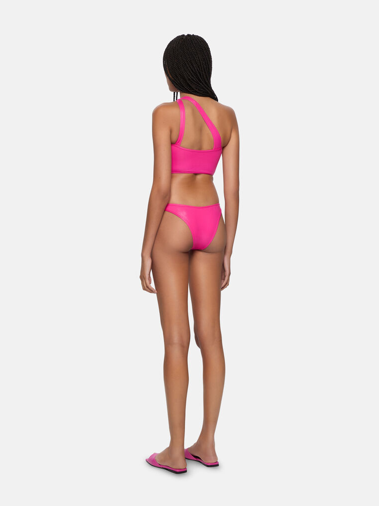 Shop Attico Fuchsia Bikini