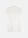 THE ATTICO ''Laurie'' white t-shirt  232WCT182J024001