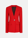 THE ATTICO ''Louise'' red blazer  228WCG38E057010
