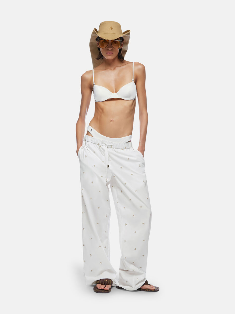 THE ATTICO White long pant White 250WCP00263CCC104MA001