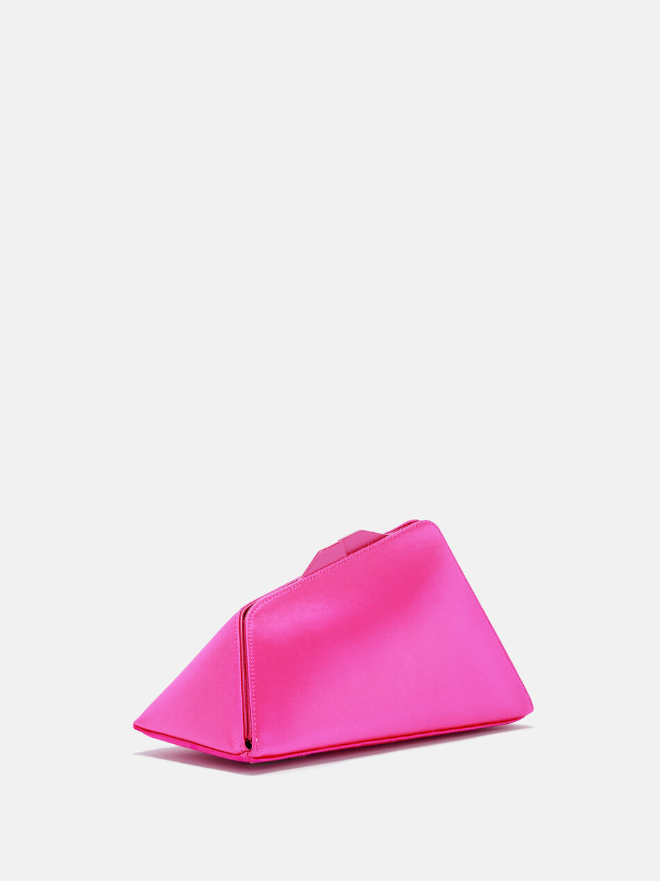 THE ATTICO ''8.30 PM'' fuchsia oversized clutch FUCHSIA 241WAH00001VVV007AA008