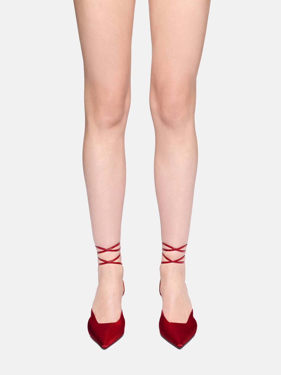 THE ATTICO ''Diane'' red slingback RED 260WSH00894EEE106AA010