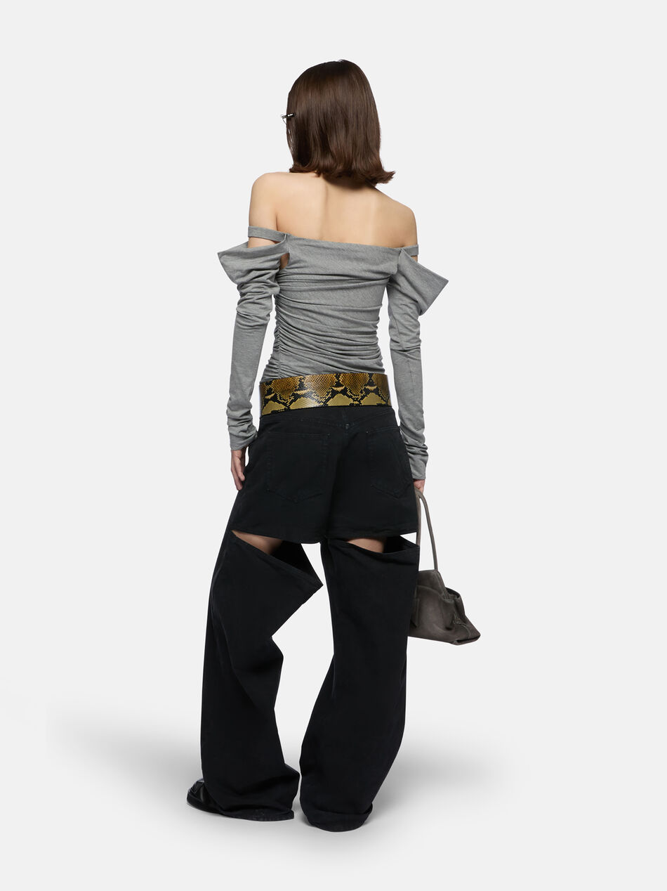 THE ATTICO Black long pant Black 251WCP00277DDD108AA100