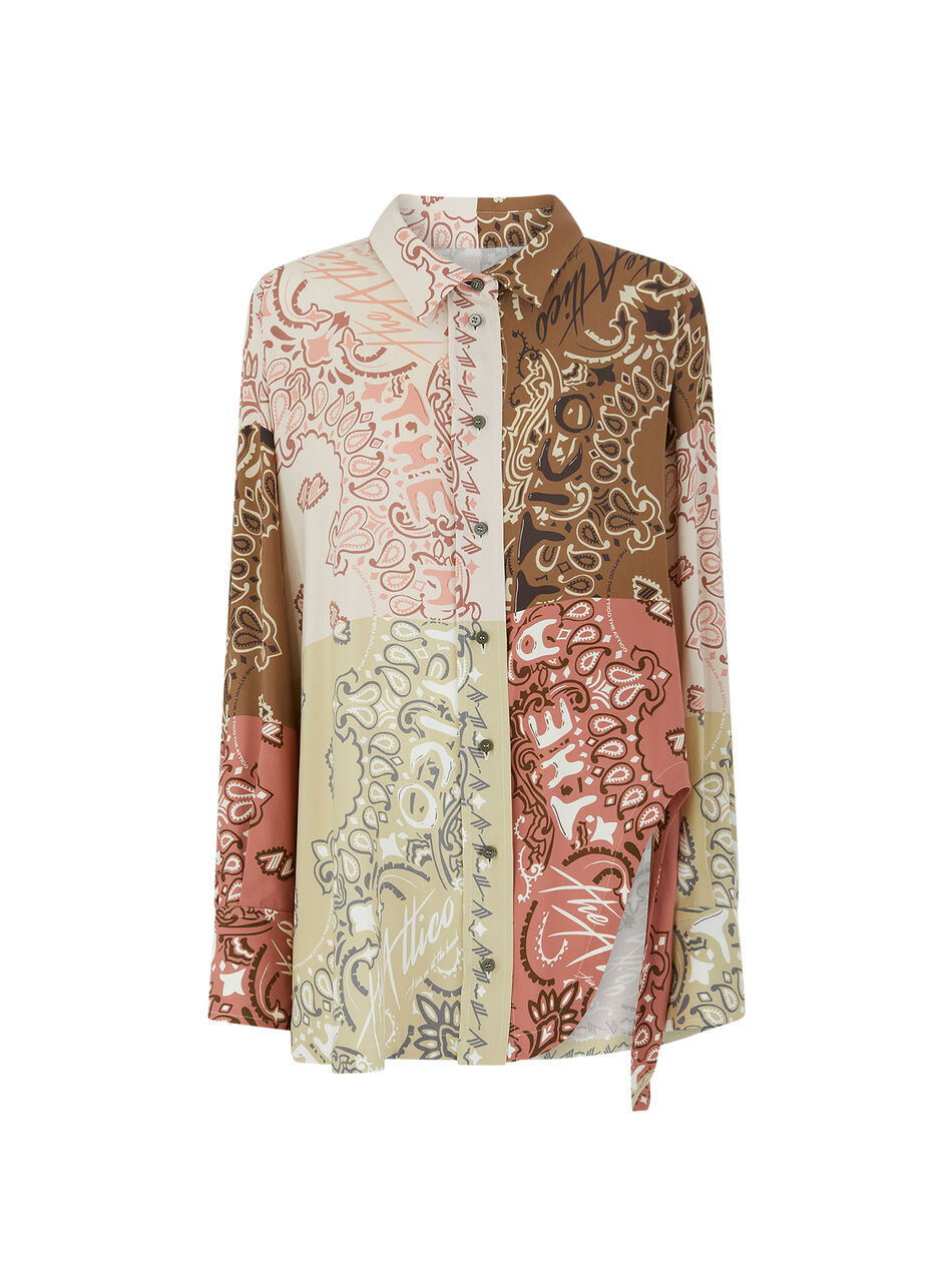 THE ATTICO Multicolor shirt MULTICOLOR 250WCH00015VVV091PR021