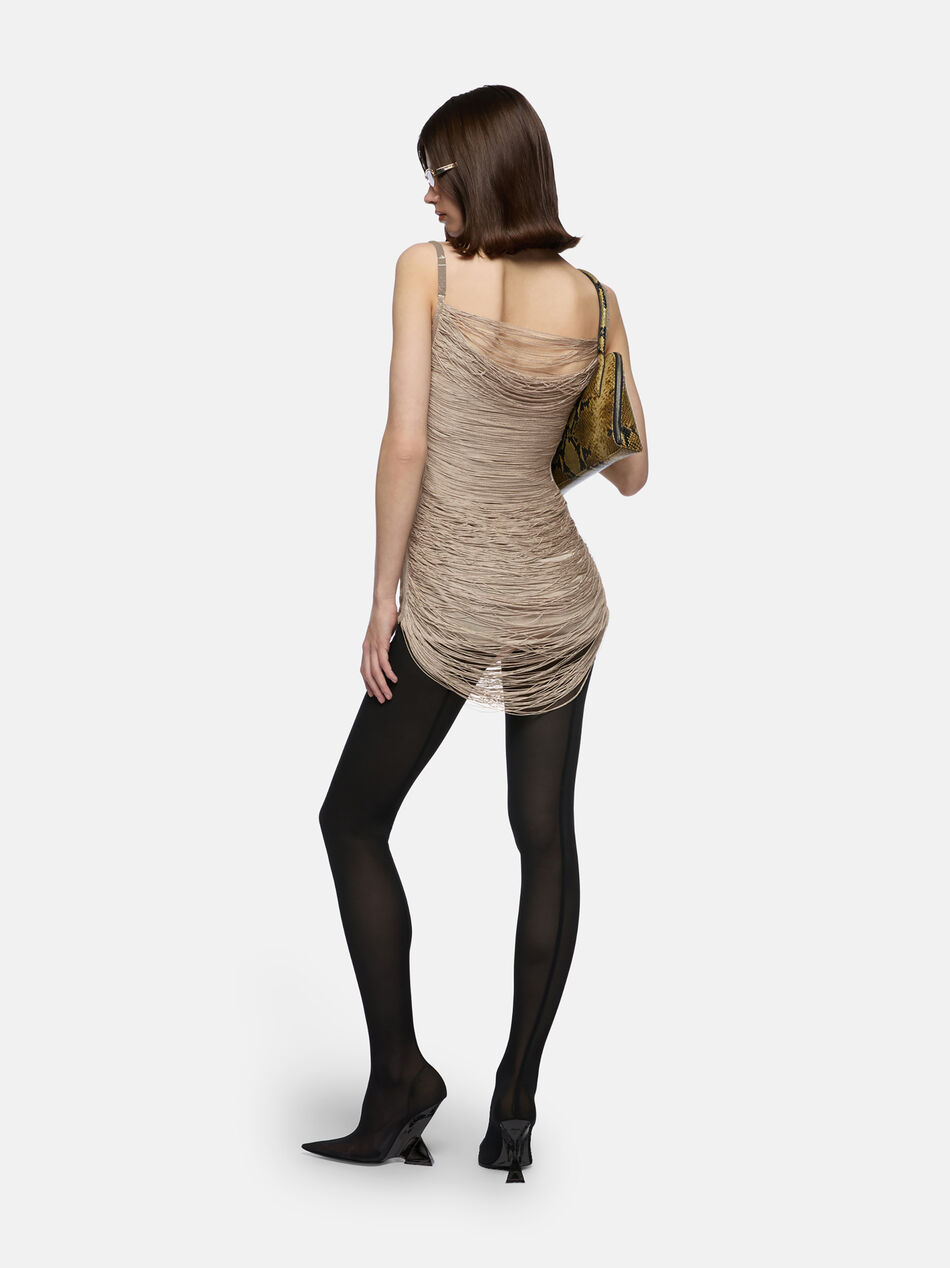 THE ATTICO Mini dress silver SILVER 251WCA00441KVV016AA002