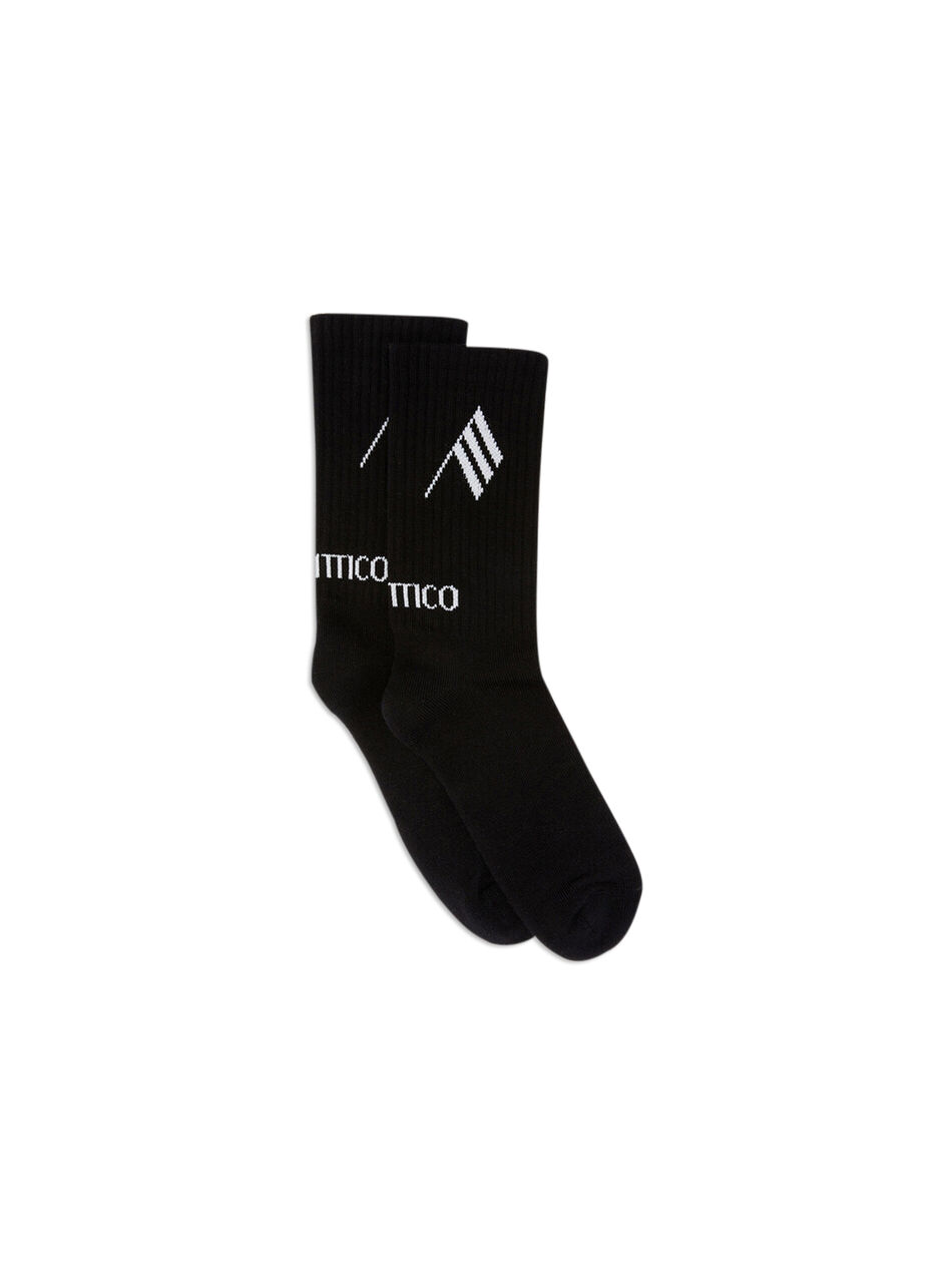 THE ATTICO Black and white socks Black/white 260WAK00021CCC101AA414
