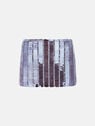 THE ATTICO ''Rue'' lavender mini skirt Lavander 236WCS87H111287