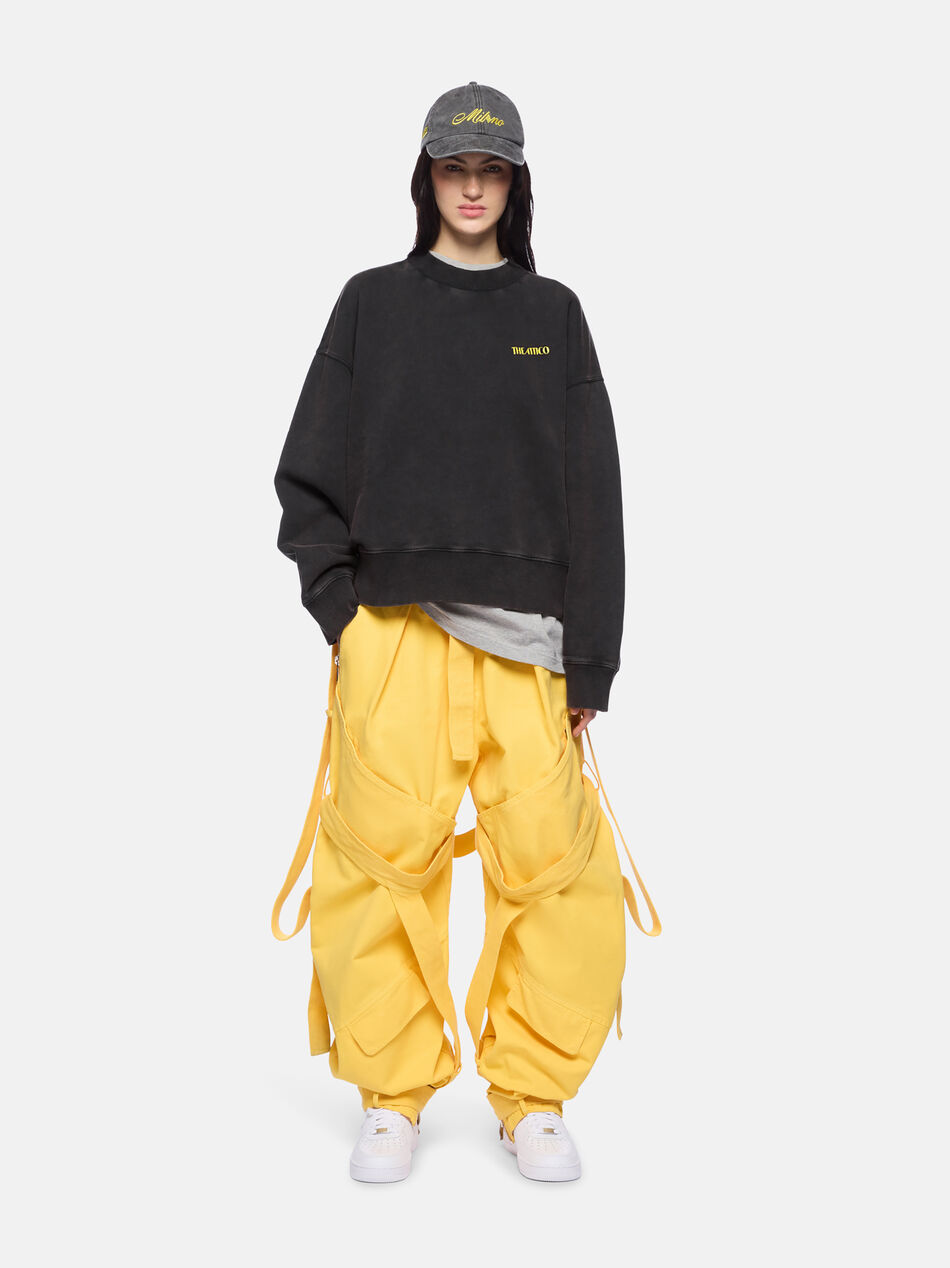 THE ATTICO The Attico x Highsnobiety faded black sweatshirt Faded black SPEWCF00012JJF003AA615