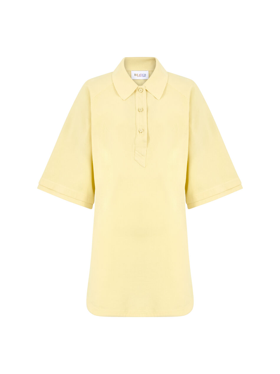 THE ATTICO Pale yellow mini dress PALE YELLOW 260WCA00490JJJ078RD044