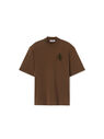 THE ATTICO ''Kilie'' smoked topaz t-shirt Smoked topaz 236WCT173J032503