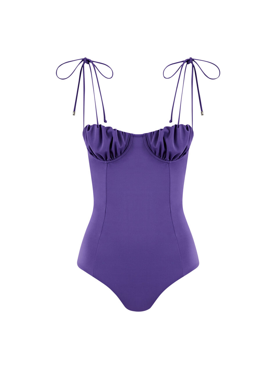 THE ATTICO Purple one piece PURPLE 250WBA00003PAA094AA035