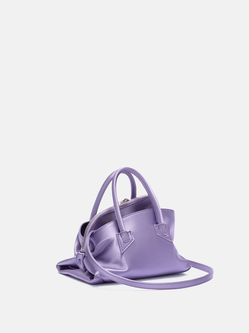 THE ATTICO ''La Passeggiata Mini'' lilac top handle LILAC 260WAH00063PCA001AA011