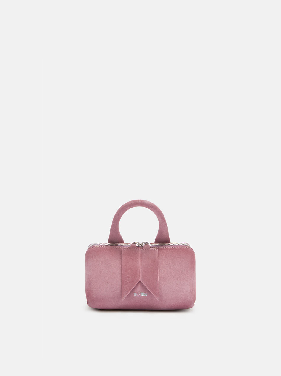 THE ATTICO ''Friday'' rose mini bag ROSE 260WAH00002LBT108AA093