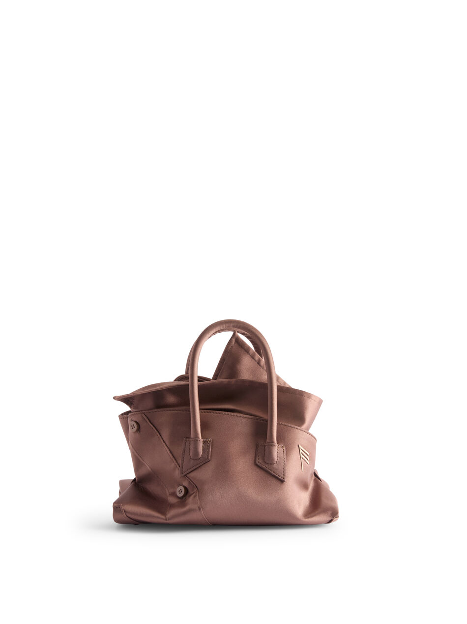 THE ATTICO ''La Passeggiata Mini'' Faded Brown Top Handle FADE BROWN ATTWAH00063EEE106PW126