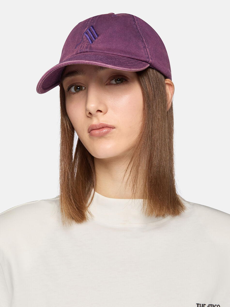 THE ATTICO Purple cap PURPLE 260WAC00041CCC131EM035