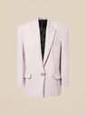 THE ATTICO Pale pink blazer Pale pink 246WCG65W049701