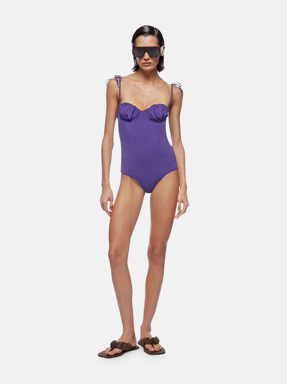 THE ATTICO Purple one piece PURPLE 250WBA00003PAA094AA035