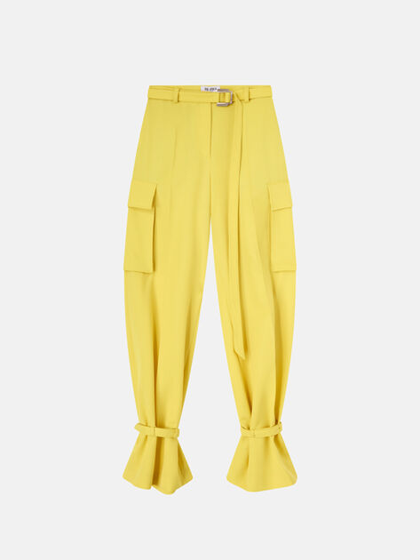 THE ATTICO Yellow long pant YELLOW 260WCP00283WWW065AA032