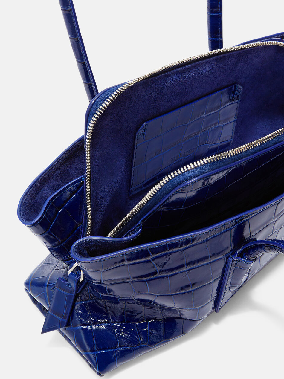 THE ATTICO ''La Passeggiata Small'' electric blue top handle ELECTRIC BLUE 251WAH00058LBT021PR719