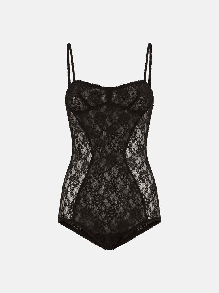 Attico The Tops&shirts Gend - Black Body Black Main Material: 96% Polyester 4% Elastane, Second Mate