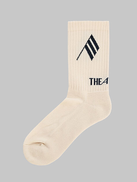 THE ATTICO Sahara bicolor sponge short socks SAHARA 212WAK01C030199